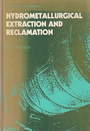 Hydrometallurgical extraction and reclamation - Scanned Pdf